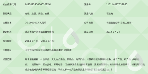 北京龍德祥瑞商貿(mào)有限公司 針紡織品銷(xiāo)售的行業(yè)翹楚